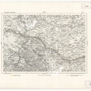REYMANN'S TOPOGRAPHISCHER SPECIAL KARTE VON MITTEL EUROPA - PLOCK F 81