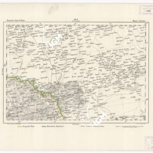 REYMANN'S TOPOGRAPHISCHER SPECIAL KARTE VON MITTEL EUROPA - BRZESC LITEWSKI F 81 D