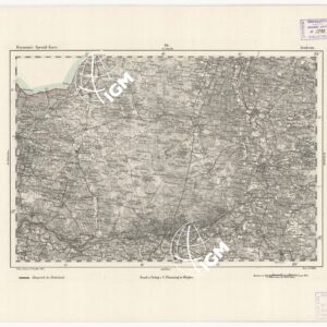 REYMANN'S TOPOGRAPHISCHER SPECIAL KARTE VON MITTEL EUROPA - ARNHEIM F 84