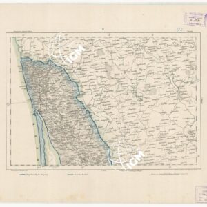 REYMANN'S TOPOGRAPHISCHER SPECIAL KARTE VON MITTEL EUROPA - MEMEL F 92 B
