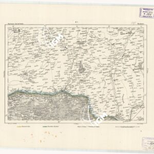 REYMANN'S TOPOGRAPHISCHER SPECIAL KARTE VON MITTEL EUROPA - ROSIENIE F 107 F1