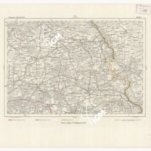 REYMANN'S TOPOGRAPHISCHER SPECIAL KARTE VON MITTEL EUROPA - KALISZ F 114