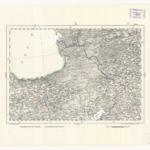 REYMANN'S TOPOGRAPHISCHER SPECIAL KARTE VON MITTEL EUROPA - LABIAU F 120