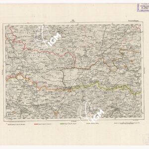 REYMANN'S TOPOGRAPHISCHER SPECIAL KARTE VON MITTEL EUROPA - GROSSENHAYN F 129