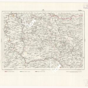 REYMANN'S TOPOGRAPHISCHER SPECIAL KARTE VON MITTEL EUROPA - WOHLAU F 132