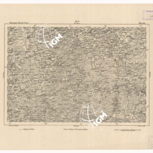 REYMANN'S TOPOGRAPHISCHER SPECIAL KARTE VON MITTEL EUROPA - OPOCZNO F 135 A