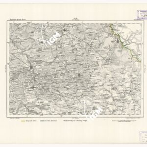 REYMANN'S TOPOGRAPHISCHER SPECIAL KARTE VON MITTEL EUROPA - KRASNYSTAW F 135 D