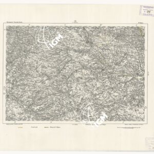 REYMANN'S TOPOGRAPHISCHER SPECIAL KARTE VON MITTEL EUROPA - ST. OMER F 136