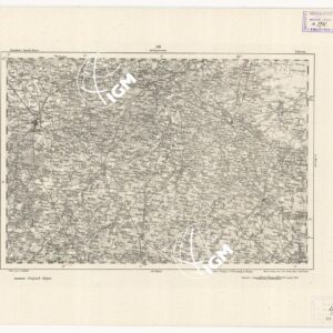 REYMANN'S TOPOGRAPHISCHER SPECIAL KARTE VON MITTEL EUROPA - LOWEN F 139