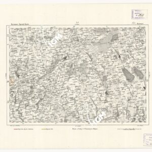 REYMANN'S TOPOGRAPHISCHER SPECIAL KARTE VON MITTEL EUROPA - KALWARYA F 140 L1