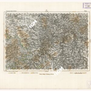 REYMANN'S TOPOGRAPHISCHER SPECIAL KARTE VON MITTEL EUROPA - PENIG F 147