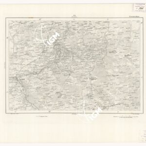 REYMANN'S TOPOGRAPHISCHER SPECIAL KARTE VON MITTEL EUROPA - CZENSTOCHAU F 154