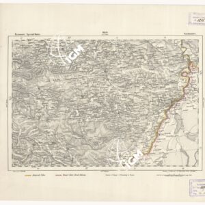 REYMANN'S TOPOGRAPHISCHER SPECIAL KARTE VON MITTEL EUROPA - SANDOMIERZ F 154 B