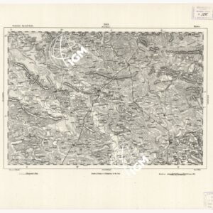 REYMANN'S TOPOGRAPHISCHER SPECIAL KARTE VON MITTEL EUROPA - KIELCE F 154 A