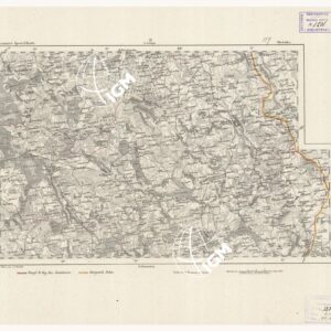 REYMANN'S TOPOGRAPHISCHER SPECIAL KARTE VON MITTEL EUROPA - OLETZKO F 159 N