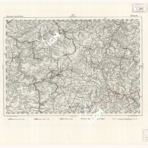 REYMANN'S TOPOGRAPHISCHER SPECIAL KARTE VON MITTEL EUROPA - MALMEDY F 159