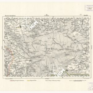 REYMANN'S TOPOGRAPHISCHER SPECIAL KARTE VON MITTEL EUROPA - SUWALKI F 160 N1