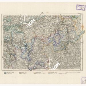 REYMANN'S TOPOGRAPHISCHER SPECIAL KARTE VON MITTEL EUROPA - PLAUEN F 165