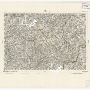 REYMANN'S TOPOGRAPHISCHER SPECIAL KARTE VON MITTEL EUROPA - ZWICKAU F 166