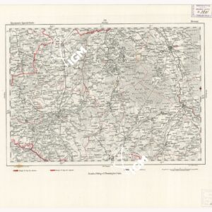 REYMANN'S TOPOGRAPHISCHER SPECIAL KARTE VON MITTEL EUROPA - NEISSE F 171
