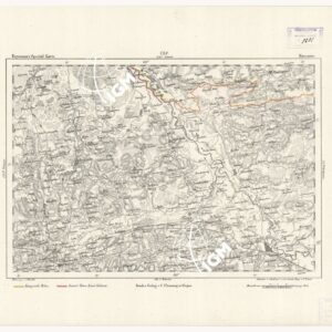 REYMANN'S TOPOGRAPHISCHER SPECIAL KARTE VON MITTEL EUROPA - RZESZOW F 173 C