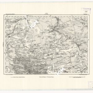 REYMANN'S TOPOGRAPHISCHER SPECIAL KARTE VON MITTEL EUROPA - LEMBERG F 173 E