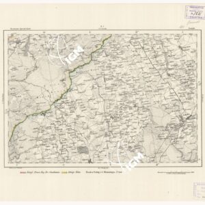 REYMANN'S TOPOGRAPHISCHER SPECIAL KARTE VON MITTEL EUROPA - GONIADZ F 181 P1