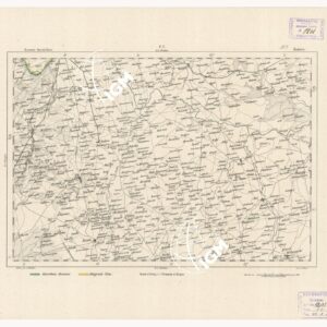 REYMANN'S TOPOGRAPHISCHER SPECIAL KARTE VON MITTEL EUROPA - KUZNICA F 182 P2