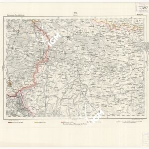 REYMANN'S TOPOGRAPHISCHER SPECIAL KARTE VON MITTEL EUROPA - KRAKAU F 192