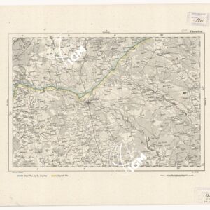 REYMANN'S TOPOGRAPHISCHER SPECIAL KARTE VON MITTEL EUROPA - CHORZELLEN F 202 O