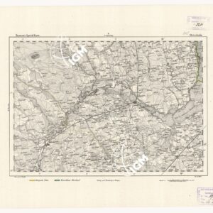 REYMANN'S TOPOGRAPHISCHER SPECIAL KARTE VON MITTEL EUROPA - OSTROLENKA F 203 R