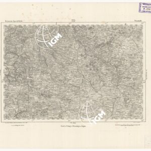 REYMANN'S TOPOGRAPHISCHER SPECIAL KARTE VON MITTEL EUROPA - NEUSTADT F 203