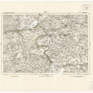 REYMANN'S TOPOGRAPHISCHER SPECIAL KARTE VON MITTEL EUROPA - BIALYSTOK F 204 R1