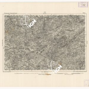REYMANN'S TOPOGRAPHISCHER SPECIAL KARTE VON MITTEL EUROPA - PILSEN F 205