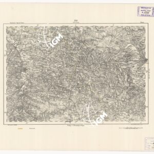 REYMANN'S TOPOGRAPHISCHER SPECIAL KARTE VON MITTEL EUROPA - SENS F 249