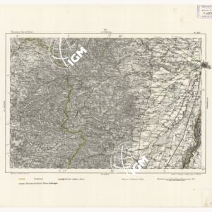 REYMANN'S TOPOGRAPHISCHER SPECIAL KARTE VON MITTEL EUROPA - ST. DIE' F 253