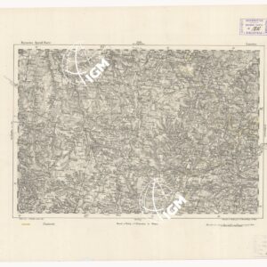 REYMANN'S TOPOGRAPHISCHER SPECIAL KARTE VON MITTEL EUROPA - LANGRES F 266