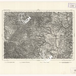 REYMANN'S TOPOGRAPHISCHER SPECIAL KARTE VON MITTEL EUROPA - VILLINGEN F 269