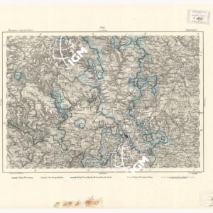 REYMANN'S TOPOGRAPHISCHER SPECIAL KARTE VON MITTEL EUROPA - SI.G.M. ARINGEN F 270
