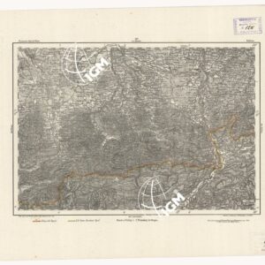 REYMANN'S TOPOGRAPHISCHER SPECIAL KARTE VON MITTEL EUROPA - KUFSTEIN F 287