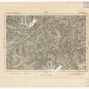 REYMANN'S TOPOGRAPHISCHER SPECIAL KARTE VON MITTEL EUROPA - UNTER-INNTHAL F 299
