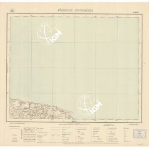 CARTA DELLA LIBIA VARIE EDIZIONI - FONDUGH EN NAGGAZA Foglio 1376
