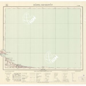 CARTA DELLA LIBIA VARIE EDIZIONI - MARSA EZ - ZEITUN Foglio 1596