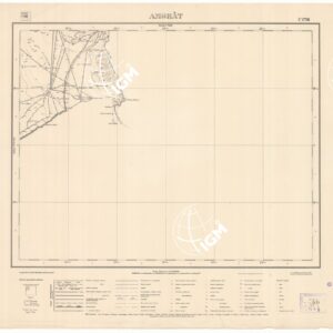 CARTA DELLA LIBIA VARIE EDIZIONI - AMSEAT Foglio 1798