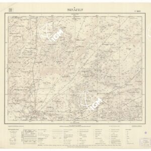 CARTA DELLA LIBIA VARIE EDIZIONI - SINAUEN Foglio 1869