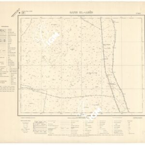 CARTA DELLA LIBIA VARIE EDIZIONI- GASR EL ABID Foglio 1897