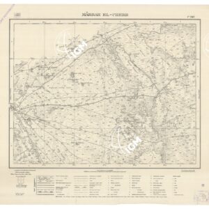 CARTA DELLA LIBIA VARIE EDIZIONI - MARBAH EL CHERB Foglio 2167