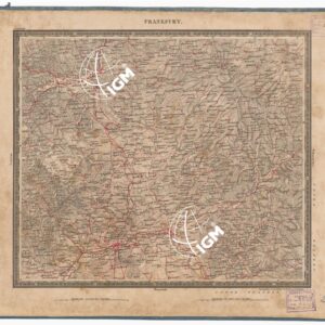 ATLAS VON SUDWEST DEUTSCHLAND UND DEN ALPENLAND - FOGLIO 2 - FRANKFURT