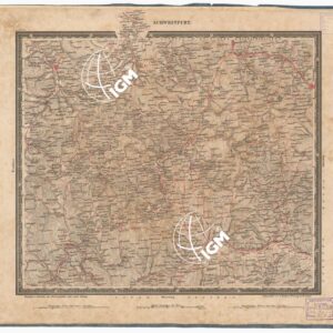 ATLAS VON SUDWEST DEUTSCHLAND UND DEN ALPENLAND - SCHWEINFURT 3