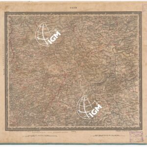 ATLAS VON SUDWEST DEUTSCHLAND UND DEN ALPENLAND - FOGLIO 5 - EGER